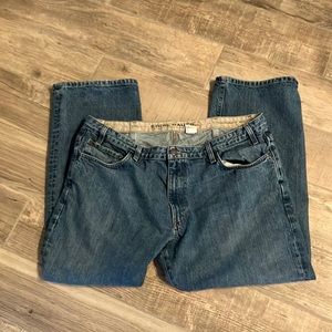 Eddie Bauer Men Jeans Original Straight Leg 42x30”
